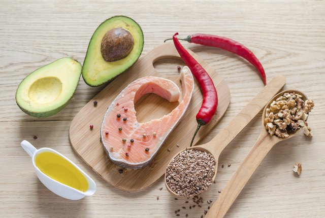 Food with unsaturated fats