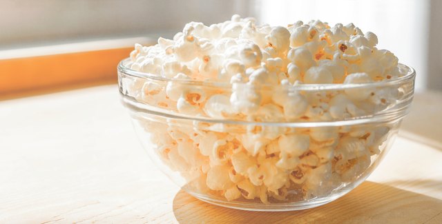 Popcorn in a bowl