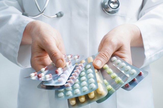 Taking medicine