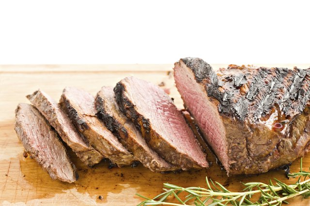 Sliced tri tip