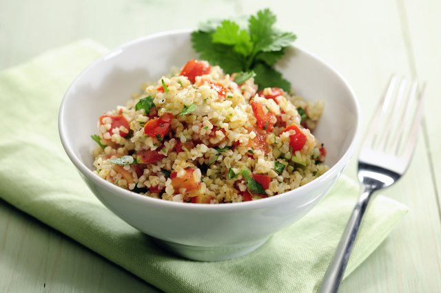 Bulgur Salad / Tabbouleh with Mint