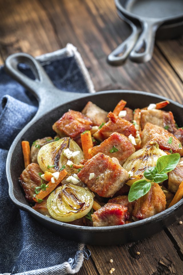 Meat with vegetables