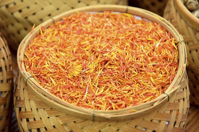Saffron Herbs for Cook, Thailand Food.