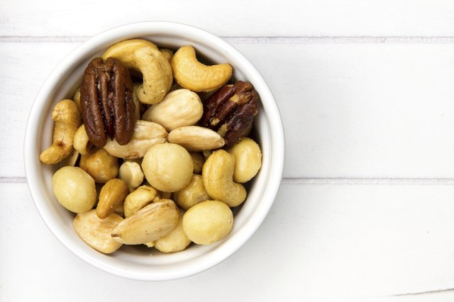 bowl filled with nuts