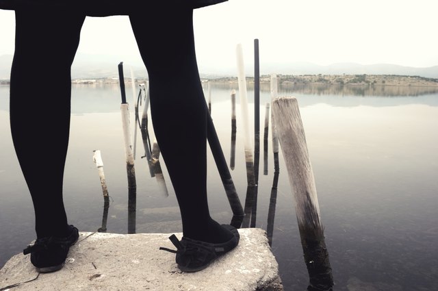 Woman legs close up