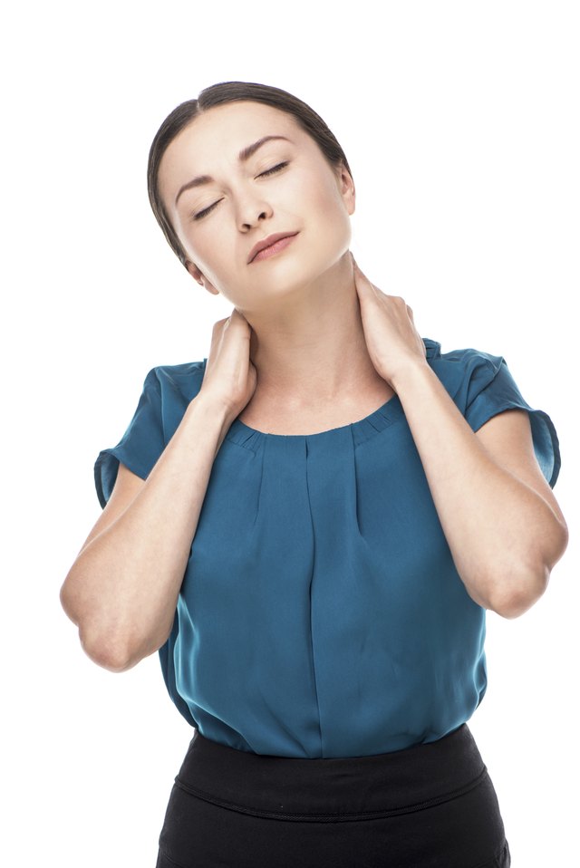 Frustrated young business woman looking tired with hands on her