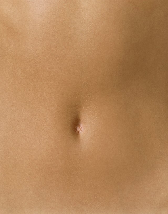 Naked Woman's Stomach