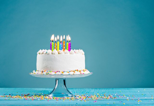 Birthday Cake with Candles