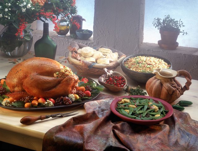 Thanksgiving spread