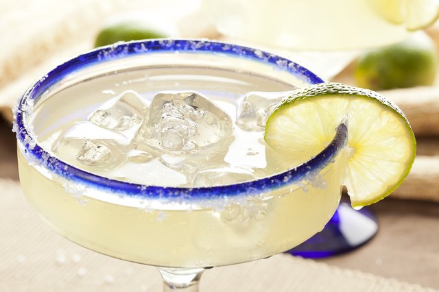 Fresh Homemade Margarita with Lime