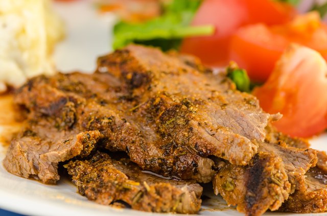 Steak in Jerk Sauce