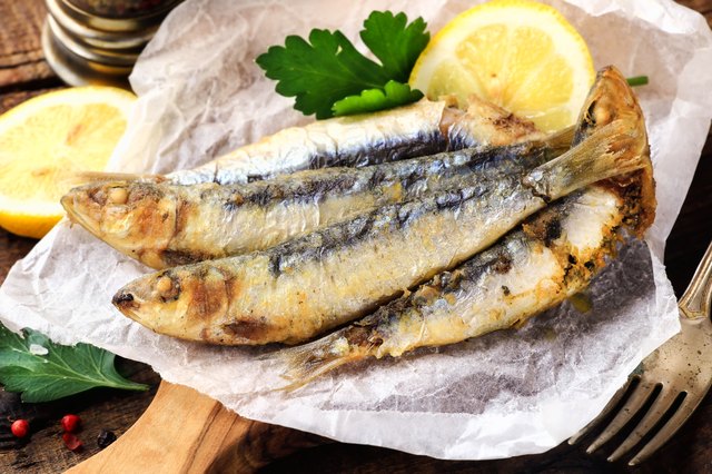Fried sardines