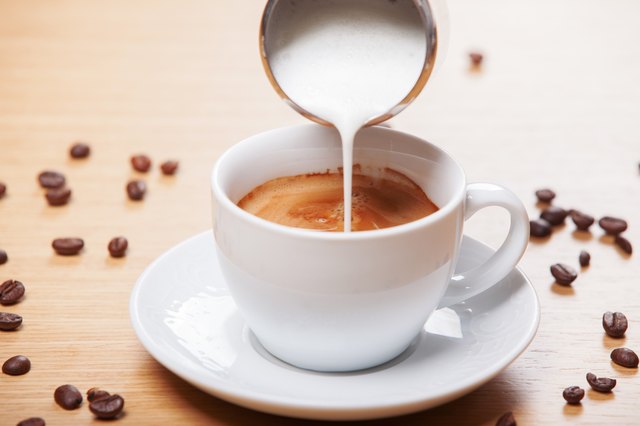 Coffee and milk