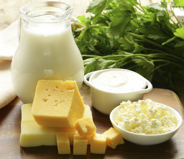 still life of dairy products