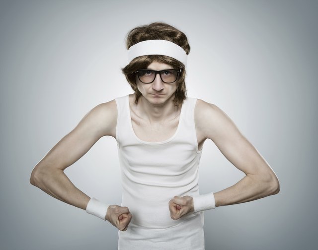 Funny retro sports nerd
