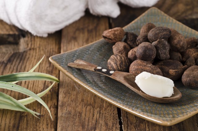 shea butter and nuts