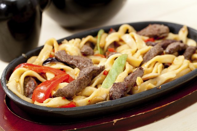 noodles with beef