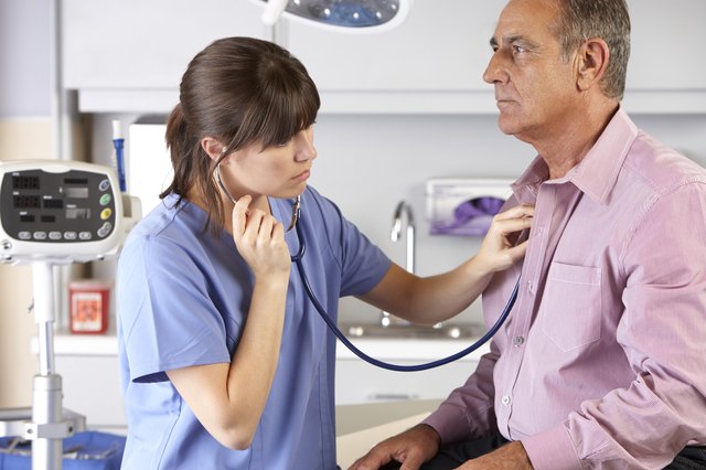 Male Patient Visiting Doctor's Office