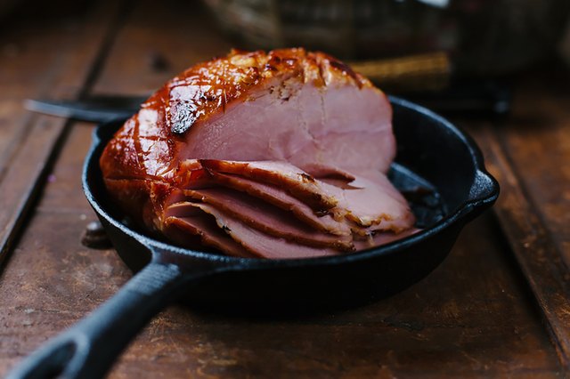 heating spiral sliced ham in oven