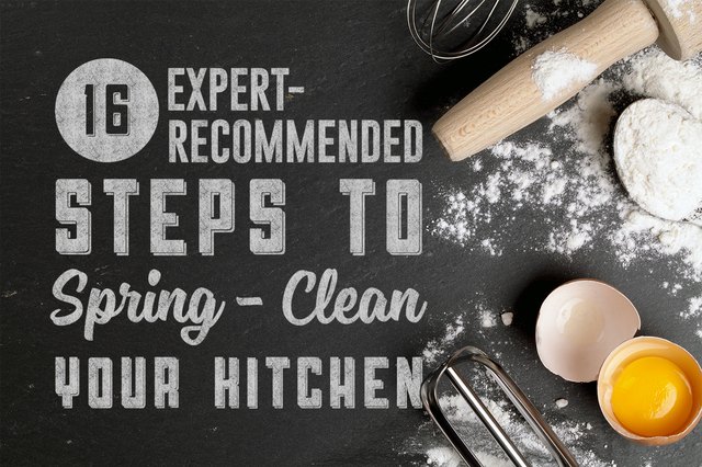 16 Expert-Recommended Steps to Spring-Clean Your Kitchen | Livestrong.com