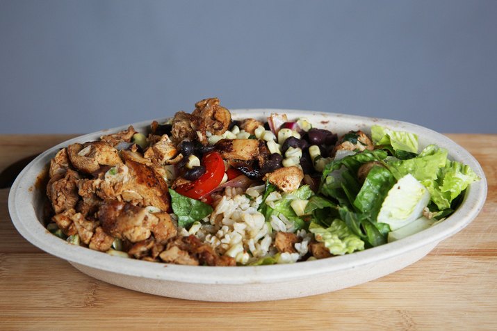 Chipotle Mexican Grill’s Chicken & Black Bean Salad with Roasted Chili-Corn Salsa