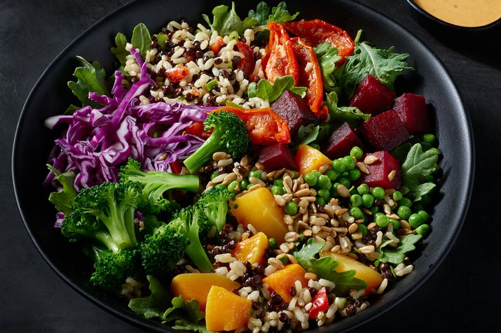 Starbucks’ Lentils & Vegetable Protein Bowl With Brown Rice
