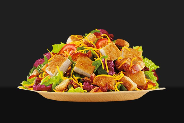 Burger King’s Chicken Club Salad