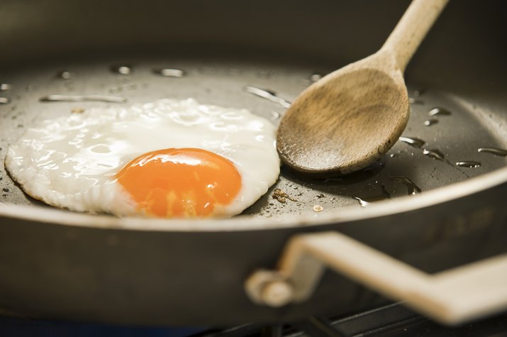Cooking Fried Egg