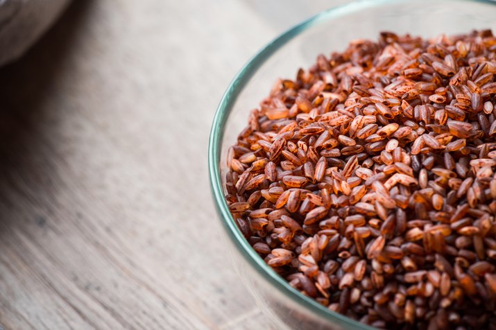 Rice in bowl