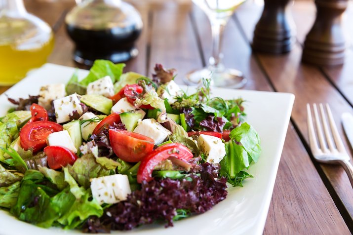 Greek Mediterranean salad