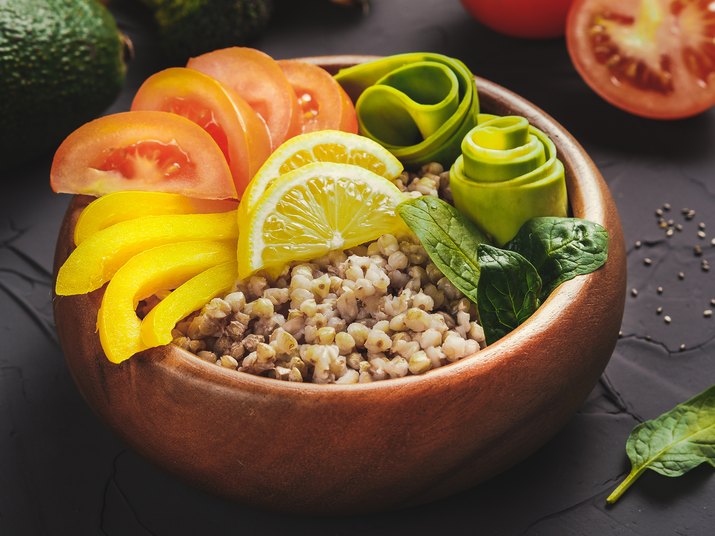 Vegetarian buddha bowl