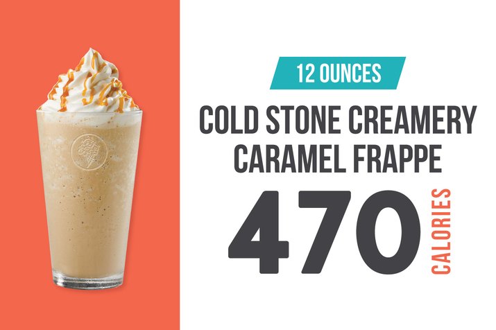 Cold Stone Creamery Caramel Frappe