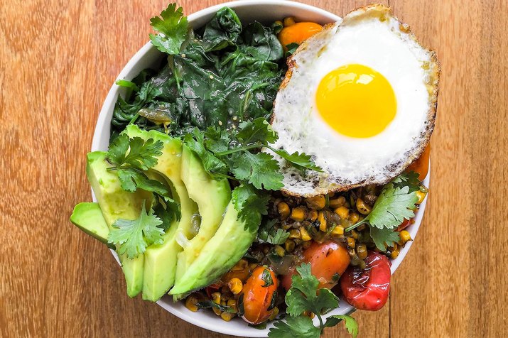 Huevos Rancheros-Inspired Breakfast Superfood Bowl