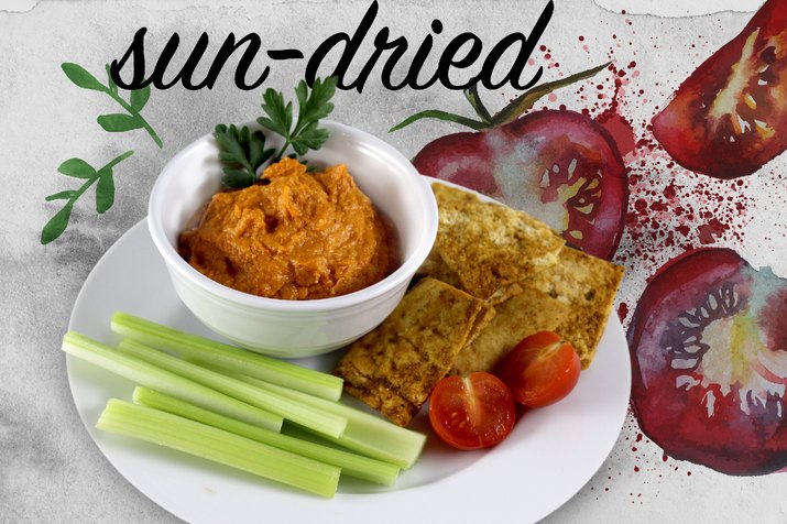How to make Eggcellent Sun-Dried Tomato Hummus
