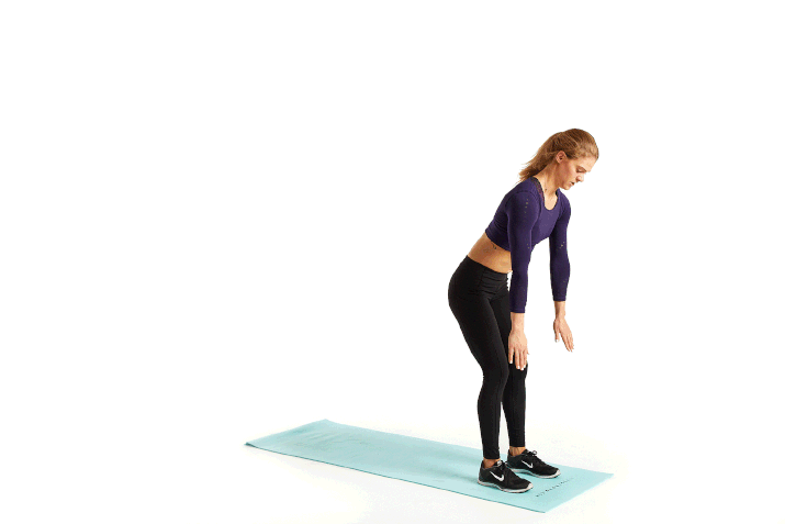 woman doing Tuck Jump Burpee (from IGNITION)
