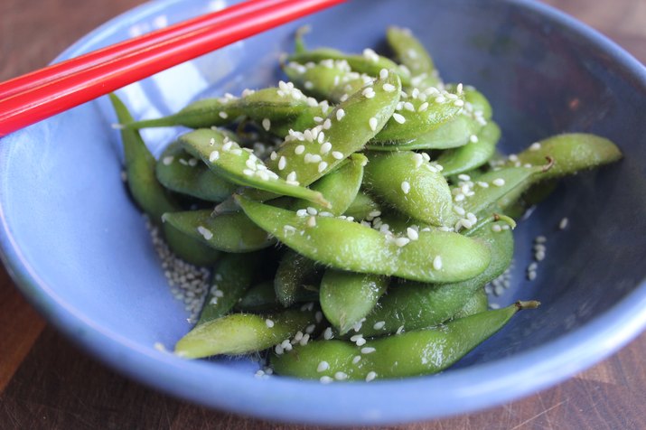Edamame With Soy and Sesame