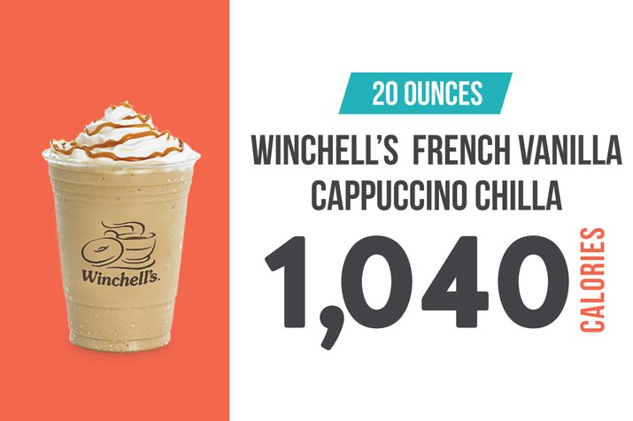 Winchell’s French Vanilla Caramel Cappuccino Chilla