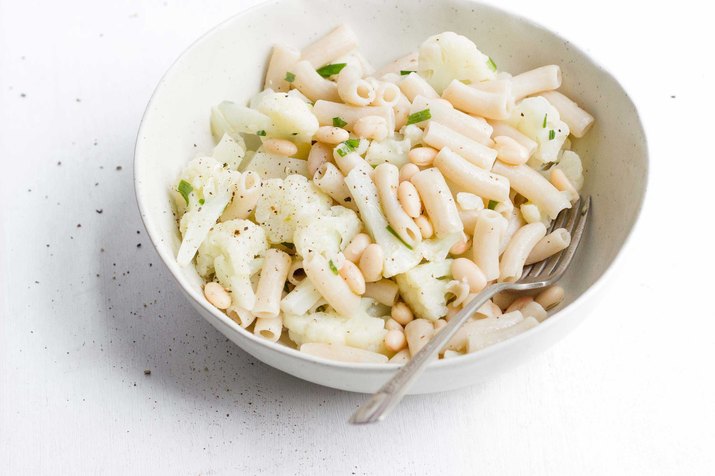 One-Pot Penne With Cauliflower and White Beans