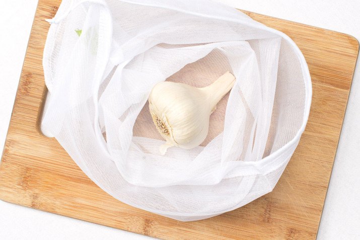 Pod of garlic