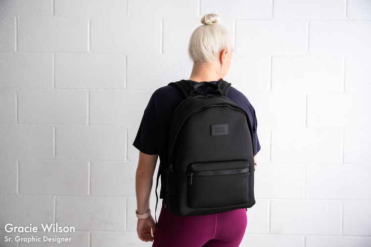 dagne dover black backpack