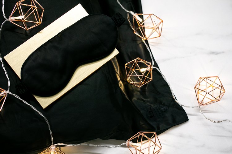 slip silk pillowcase and sleep mask