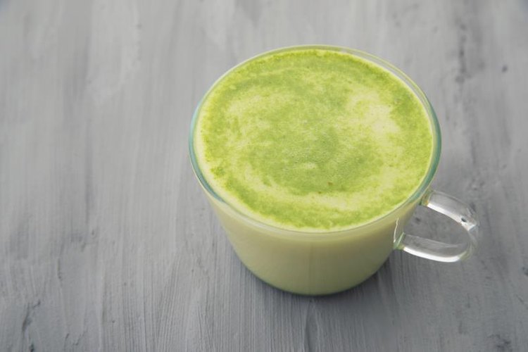 Green tea latte