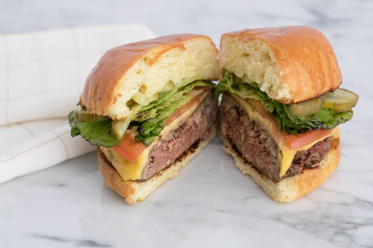 The plant-based Impossible Burger